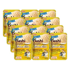 INABA Dashi Delights Delikatesinių dribsnių vištienos su sūriu receptas 12x40g