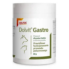 DOLFOS Dolvit gastro šunims ir katėms 80g 