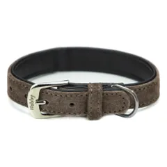 Antkaklis Velours 41-49 cm, 25/28 mm, rudas