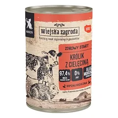 Wiejska Zagroda Cat drėgnas maistas katėms 12 x 400 g — 5 nuotrauka