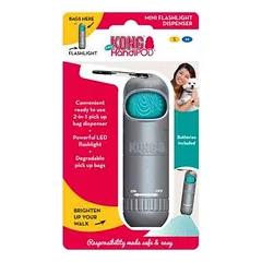 KONG HandiPOD Flashlight Dispenser maišelių ekskrementams dėklas su žibintuvėliu