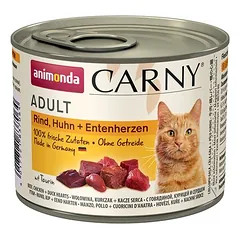 animonda kombinuotas rinkinys: 12 x 200 g Carny Adult + 20 x 15 g Milkies Selection, drėgnas maistas katėms — 3 nuotrauka