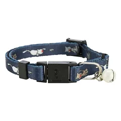 Trixie Kitten collar nailoninis antkaklis kačiukams, reguliuojamas, su saugos sagtimi ir varpeliu — 4 nuotrauka