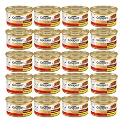 Purina Gourmet Gold su jautiena ir vištiena pomidorų padaže 72x85g