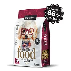DR MALOU Liofilizuotas maistas Antis su moliūgu 2x1 kg – sausas šunų maistas