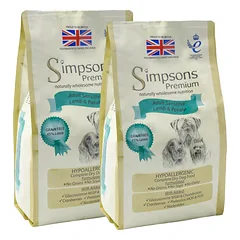 Simpsons Premium Adult Sensitive Lamb & Potato - maistas jautriems šunims, ėriena ir bulvės