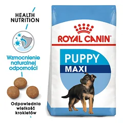 ROYAL CANIN Maxi Puppy 1kg sauso ėdalo šuniukams, nuo 2 iki 15 mėnesių, didelių veislių šuniukams