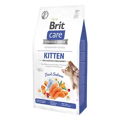 Brit Care Kitten Gentle Digestion & Strong Immunity sausas maistas kačiukams