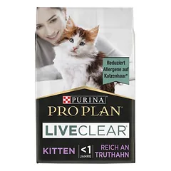 PURINA PRO PLAN LiveClear Kitten Truthahn