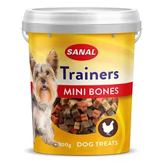 Sanal Trainers Mini Bones šunų skanėstai dresūrai 300 g