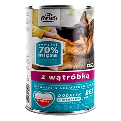 Frendi gabaliukai subtiliame padaže su kepenėlėmis 8x1250g