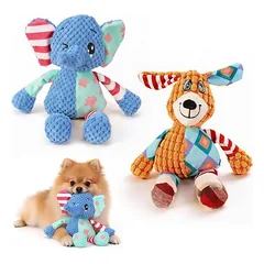 Yiankon Hundespielzeug Set Hund und Elefant