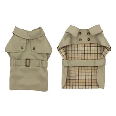 Duvo+ Hundemantel Trenchcoat beige
