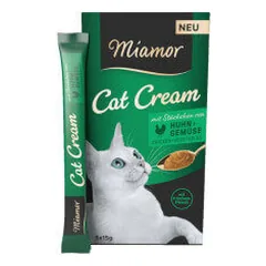 Miamor Cat Cream skanėstas su vištiena ir daržovėmis katėms - Pet24