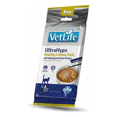 Farmina Vet Life Cat UltraHypo Healthy Creamy Treat su hidrolizuotais lašišos baltymais, skanėstai katėms 4x15 g — 2 nuotrauka