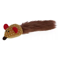 Žaislinė pelė katei, 26 cm, ruda, Kerbl