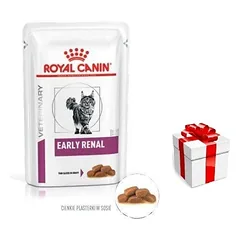 ROYAL CANIN Cat Early Renal 12x85g  paketėlis  + STAIGMENA KATEI