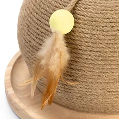Designed by Lotte medinis draskymo kamuolys su kamuoliuko trasa, Ø 29,5 x H 22 cm — 5 nuotrauka