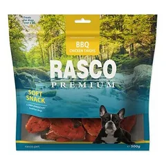 Rasco Premium Dog Soft Snack BBQ Chicken Thighs 500 g