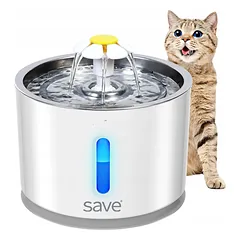 Automatinė gertuvė-fontanas katėms ir šunims su filtru, tyli