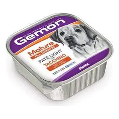 Gemon Light all breeds konservuotas paštetas suaugusiems šunims su kalakutiena 150g parduotuvėje petreon.lt