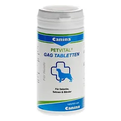 Canina Petvital GAG Tablets N90, skirtas palaikyti sąnarius ir kremzles šunims, 90 tablečių