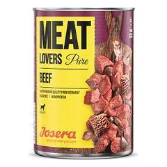 Josera Meat Lovers Pure Beef konservuotas maistas šunims su jautiena, 800 g