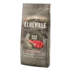 Sausas šunų ėdalas - ELBEVILLE Adult All Breeds Fresh Beef High Energy 11,4 kg