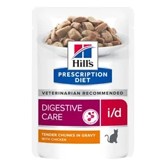 Hill's PD Feline i/d Pouch konservai katėms 12x85g