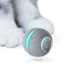 Cheerble elektroninis žaislas katėms Wicked Ball, pilkas, 1 vnt. — 5 nuotrauka