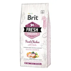 Brit Fresh Chicken with Potato Puppy sausas maistas šunims 12 kg