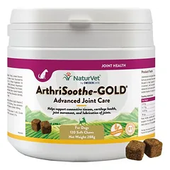 NaturVet ArthriSoothe-Gold skanėstai, papildas šunims, 120 kramtukų — 2 nuotrauka