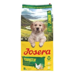 Josera Young Star begrūdis sausas pašaras jauniems šunims su paukštiena - Pet24