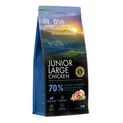 Profine Junior Large su vištiena ir bulvėmis, sausas maistas šunims 12 kg — 2 nuotrauka