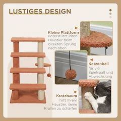 Kačių draskyklė 64 cm — 5 nuotrauka