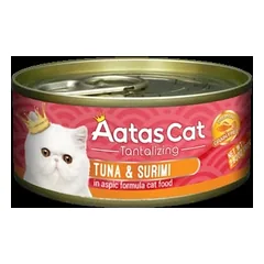 AATAS Tantalizing Tuna Surimi Konservai Katėms su tunu 80g — 2 nuotrauka