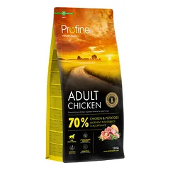 Profine Adult Chicken sausas maistas šunims su vištiena 12kg.