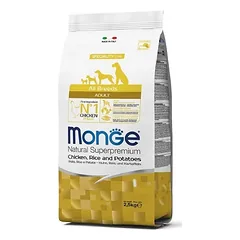 Monge adult sausas pašaras (vištiena, ryžiai, bulvės) 12kg