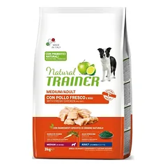Natural Trainer Adult Medium Chicken (vištiena) sausas pašaras šunims 12kg