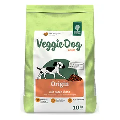 Green Petfood VeggieDog Origin sausas maistas šunims, 10 kg