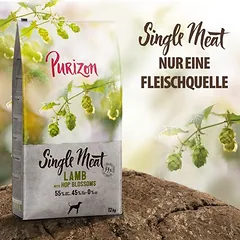 Purizon Single Meat Lamm mit Hopfenblumen
