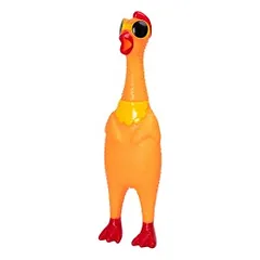 Nobleza vinilinė višta žaislas šunims, 33 cm — 2 nuotrauka