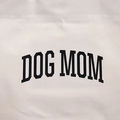 TIAKI drobinis pirkinių krepšys „Dog Mom“, L 50 x H 35 cm — 3 nuotrauka