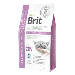BRIT GF VETERINARY DIETS Cat Ultra-Hypoallergenic sausas maistas katėms 2 kg