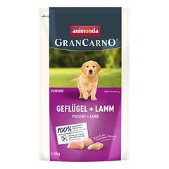animonda GranCarno Junior su paukštiena ir ėriena, sausas maistas šunims, > 10 kg — 2 nuotrauka