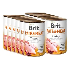 BRIT PATE & MEAT TURKEY 12x400g