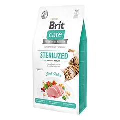 Brit Care Cat Sterilized sausas pašaras sterilizuotoms katėms 2kg