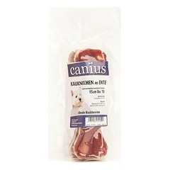 Canius kramtomasis kaulas su antiena 15 cm, skanėstai šunims