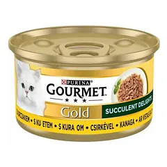 Purina Gourmet Gold Succulent Delights Chicken 85 g nuotrauka
