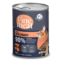 PetRepublic Fine Meat jautienos patiekalas 400g katėms